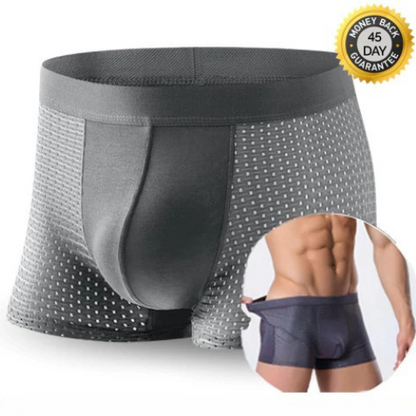 Boxer de Fibra de Bambu - Bambooxer Con Control de Olores - Compra 4 y Llevate 4 Gratis